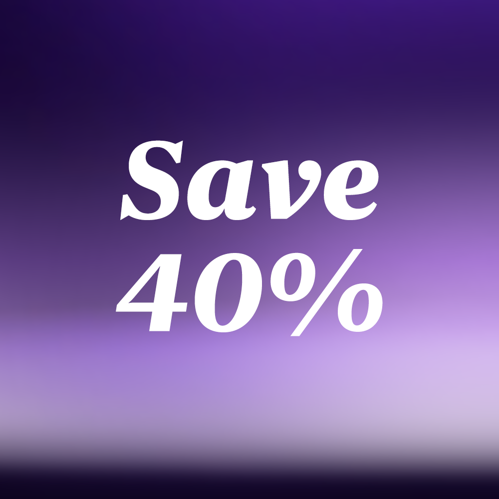 Save 40%